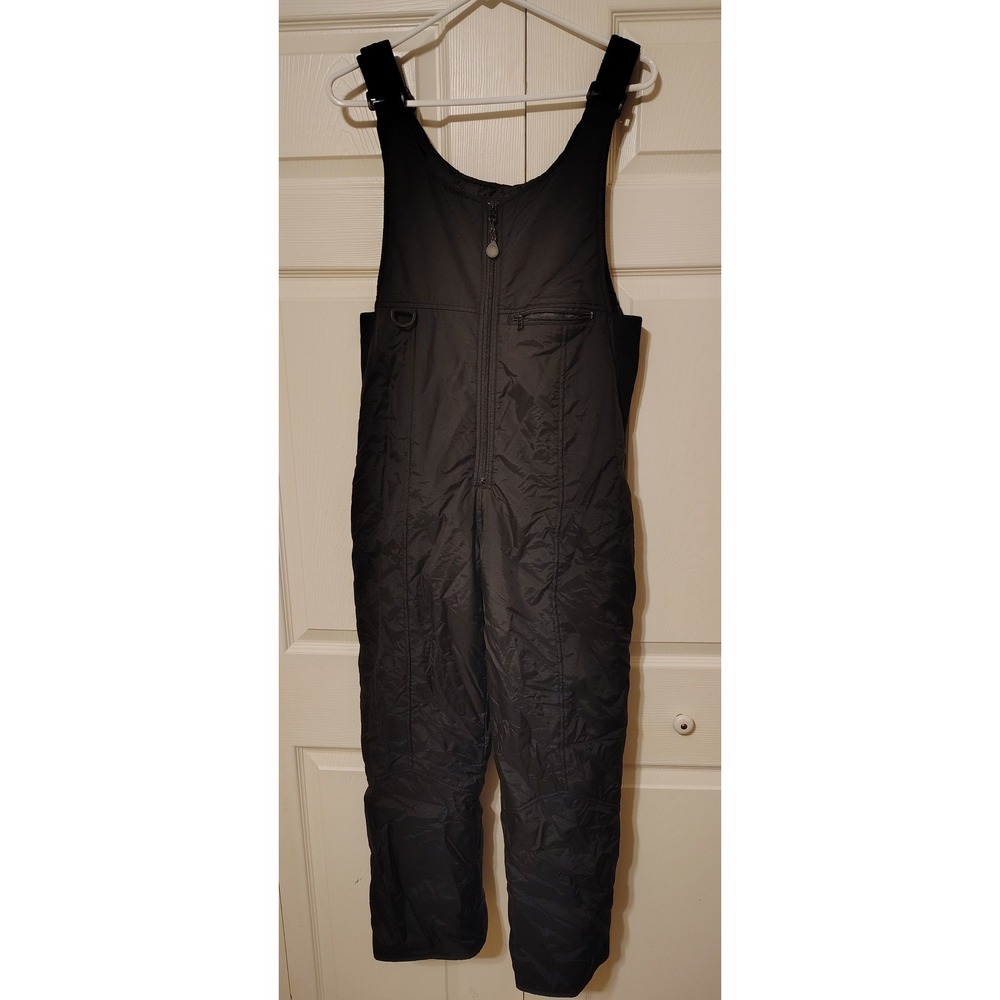 Rawik Mens Black Insulated Snow Bib Overalls Ski Pants XL 7508A